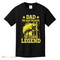 Dad The Fishing Legend Kids T-Shirt thumb 0