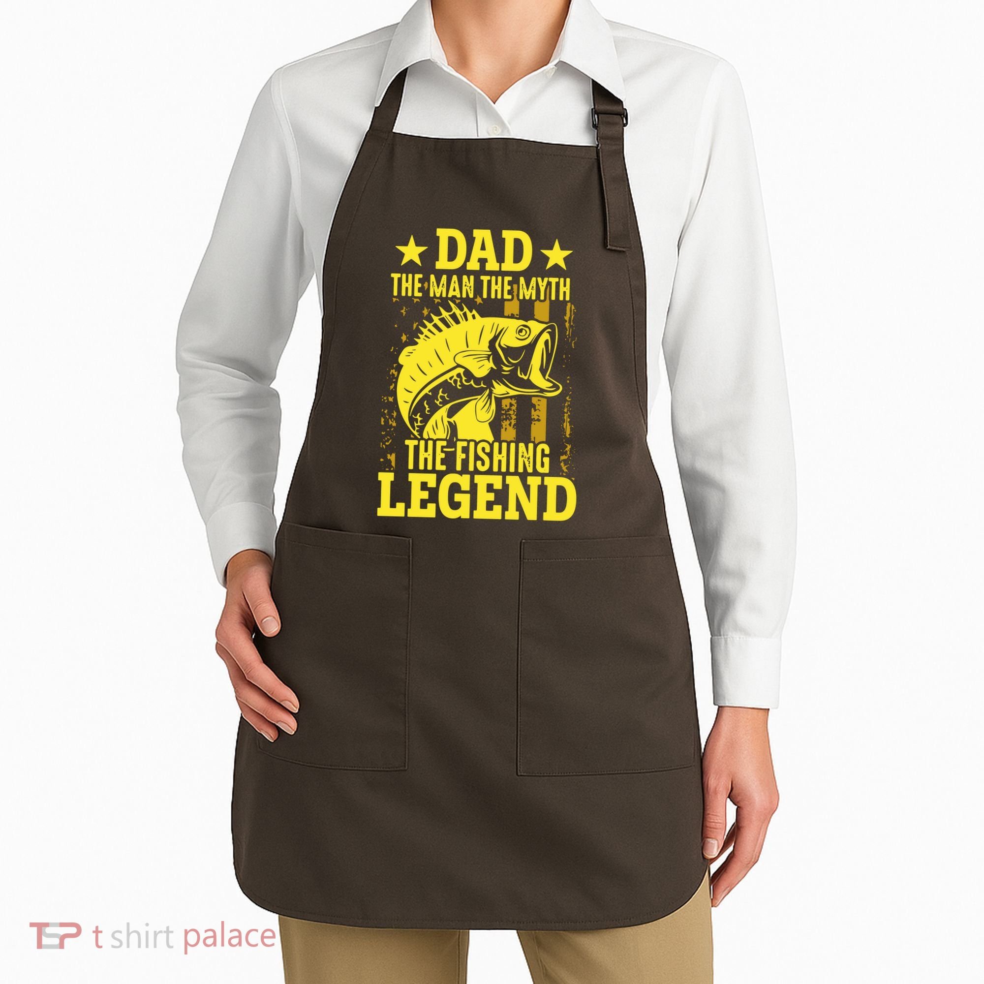 Dad The Fishing Legend Apron