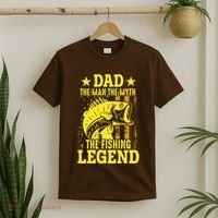 Dad The Fishing Legend T-Shirt thumb 2