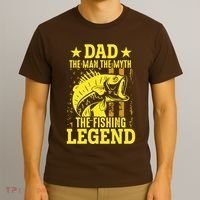 Dad The Fishing Legend T-Shirt thumb 3