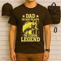 Dad The Fishing Legend T-Shirt thumb 6