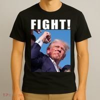 Donald Trump Fight! Trump Shot Trump Rally 7 13 2024 T-Shirt thumb 3