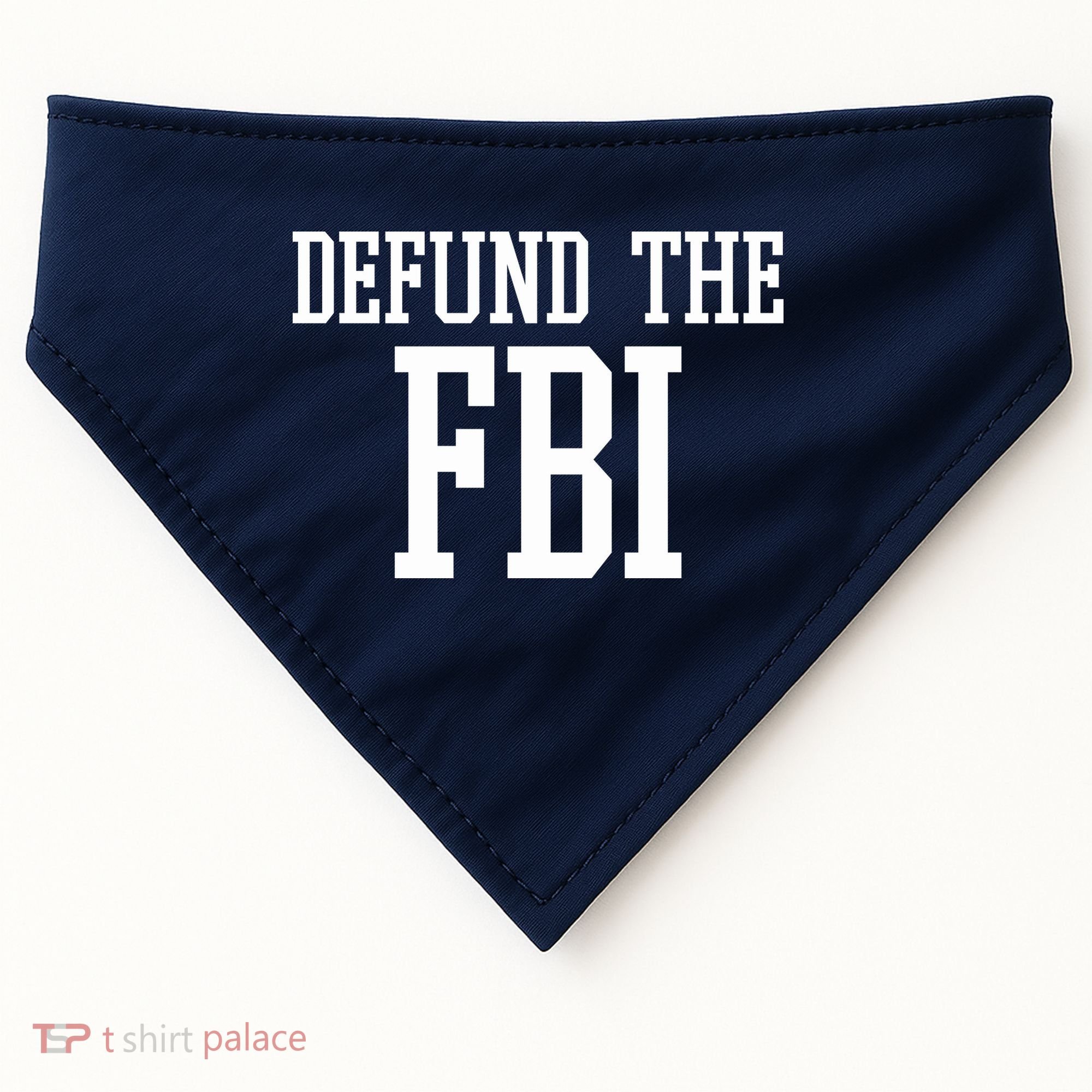 Defund The FBI Civil Rights USA-Made Doggie Bandana