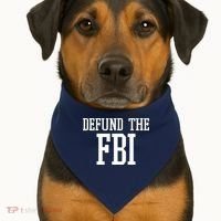 Defund The FBI Civil Rights USA-Made Doggie Bandana thumb 1