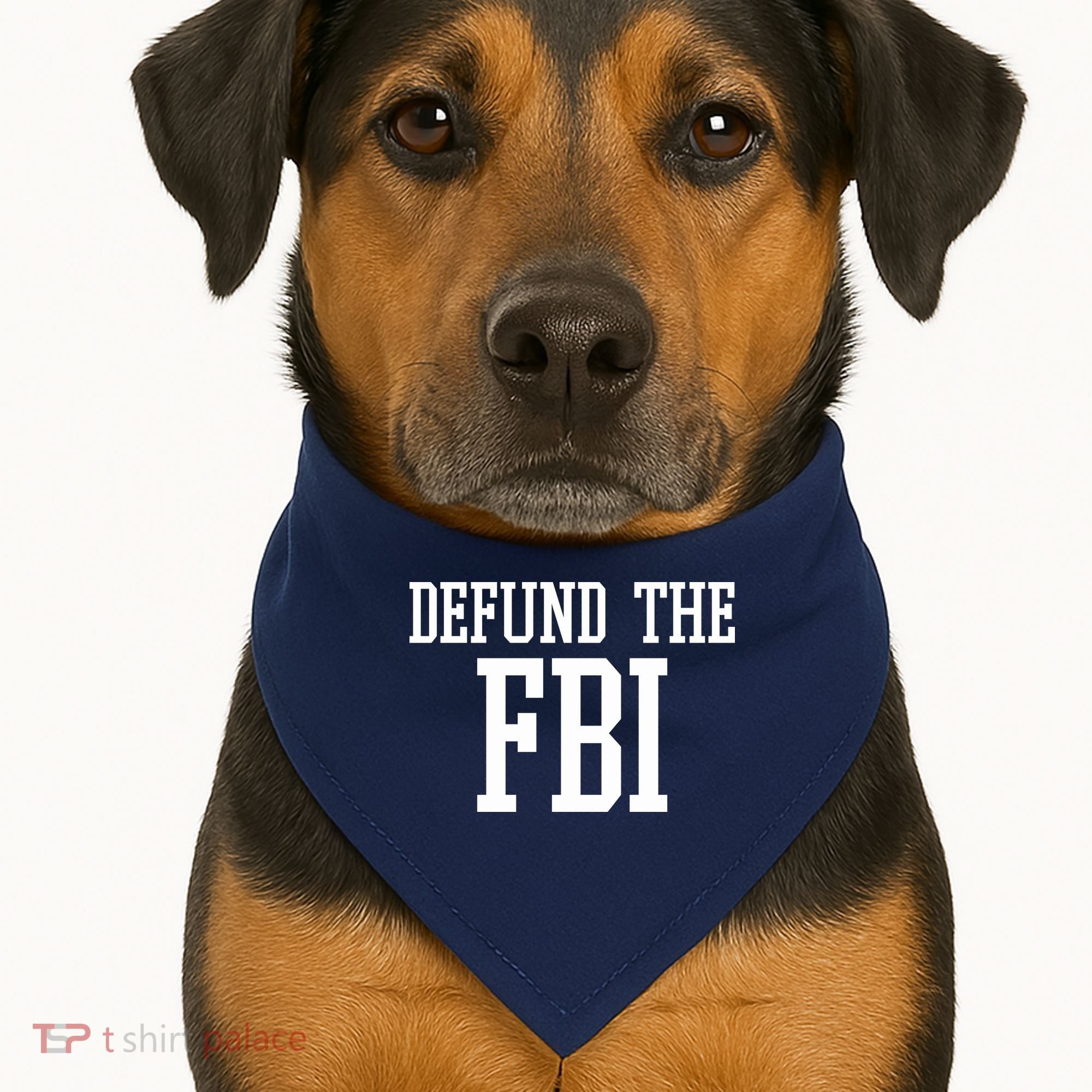 Defund The FBI Civil Rights USA-Made Doggie Bandana