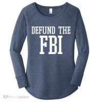 Defund The FBI Civil Rights Women's Perfect Tri Tunic Long Sleeve Shirt thumb 0