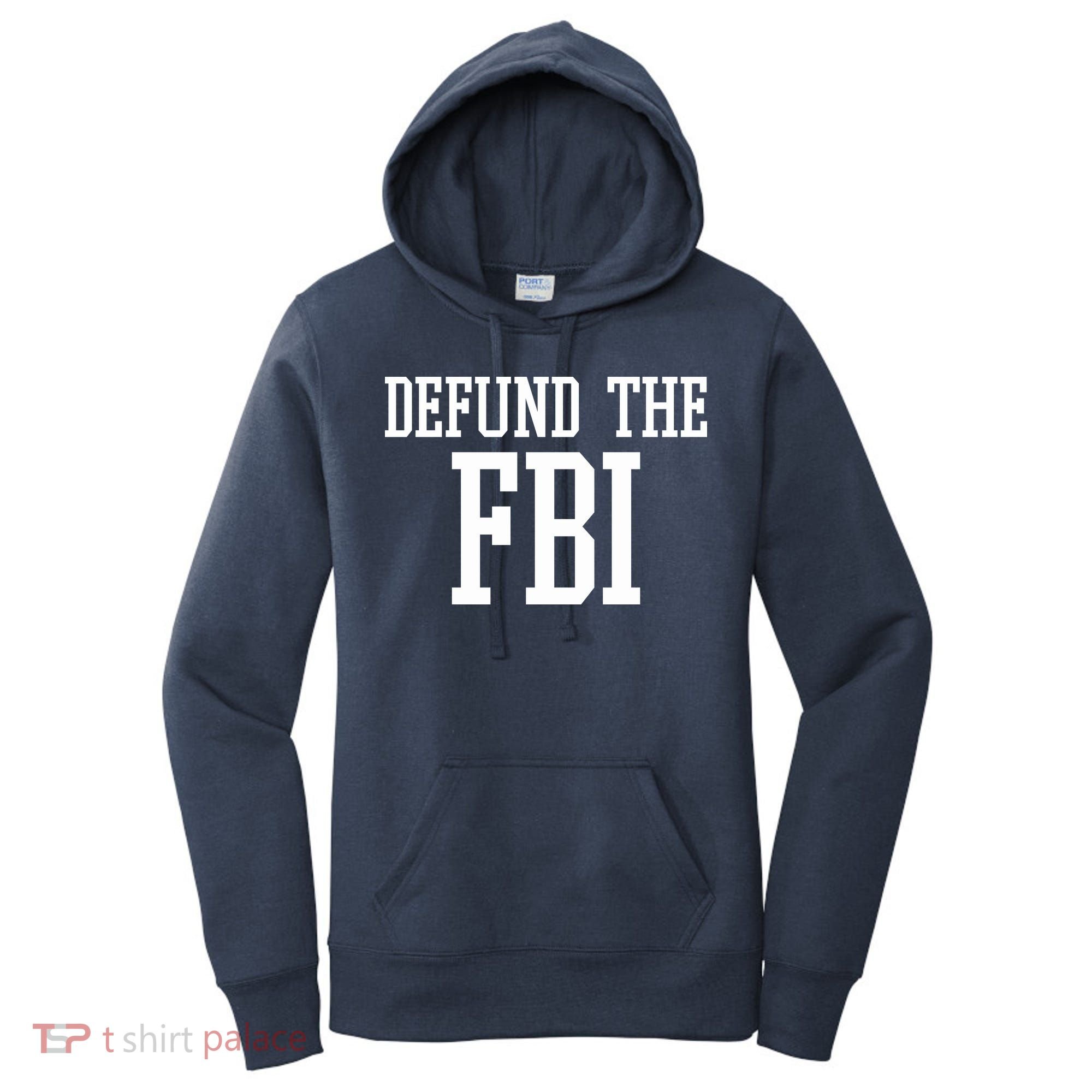 Defund The FBI Civil Rights Women's Hoodie