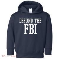 Defund The FBI Civil Rights Toddler Hoodie thumb 0