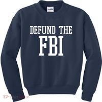 Defund The FBI Civil Rights Kids Sweatshirt thumb 0