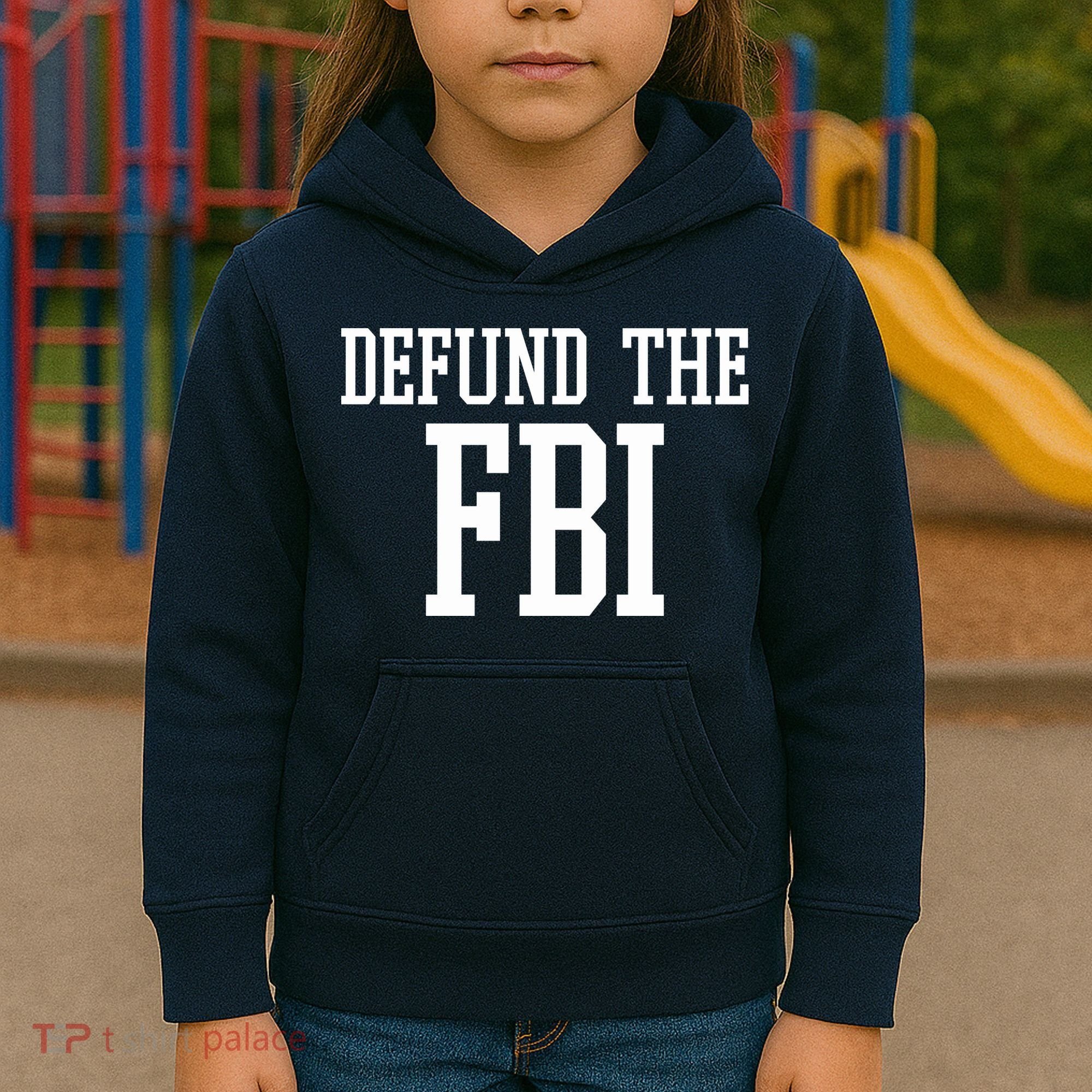 Defund The FBI Civil Rights Kids Hoodie
