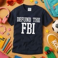 Defund The FBI Civil Rights Kids T-Shirt thumb 3