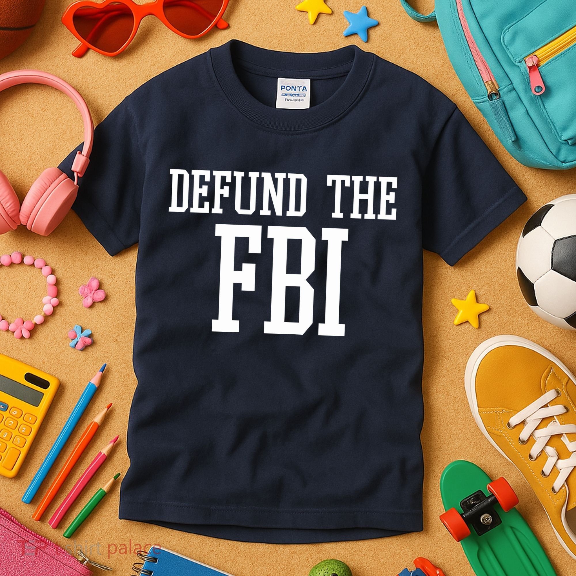 Defund The FBI Civil Rights Kids T-Shirt