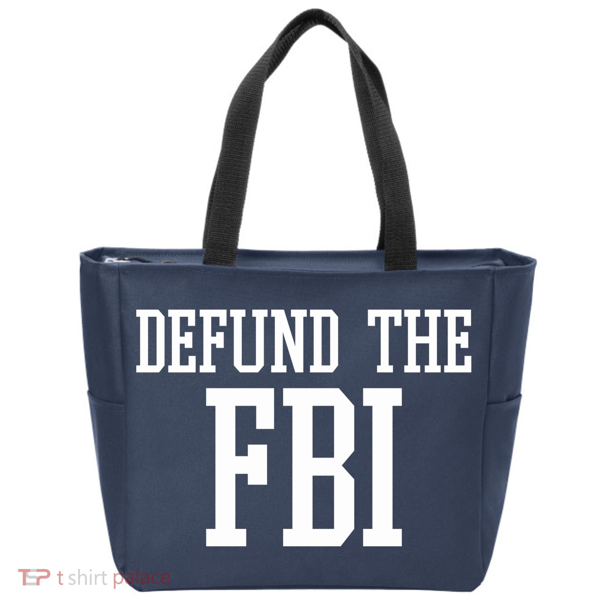 Defund The FBI Civil Rights Tote Bag
