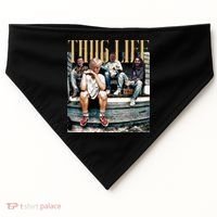 Donald Trump Friends Thug Life USA-Made Doggie Bandana thumb 0