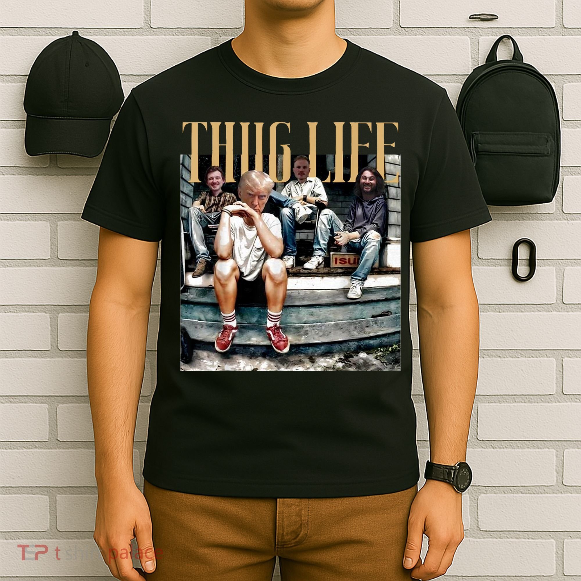 Donald Trump Friends Thug Life T-Shirt