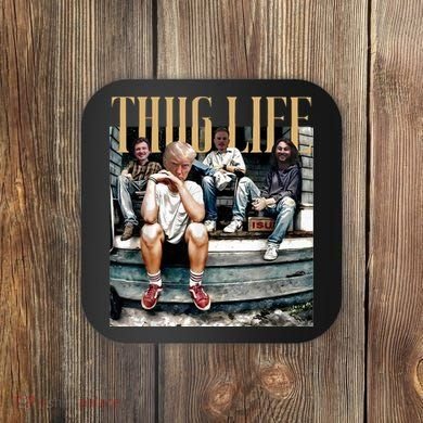 Donald Trump Friends Thug Life Coaster