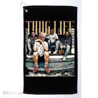 Donald Trump Friends Thug Life Golf Towel thumb 0