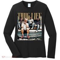 Donald Trump Friends Thug Life Women's Long Sleeve Shirt thumb 0