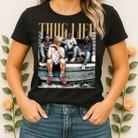 Donald Trump Friends Thug Life Women's T-Shirt thumb 2