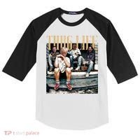 Donald Trump Friends Thug Life Kids Colorblock Raglan Jersey thumb 0