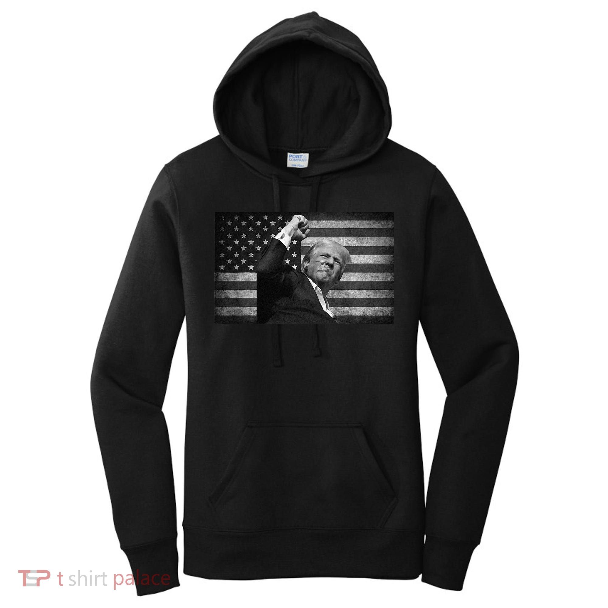 Donald Trump Fight For Freedom Women's Hoodie