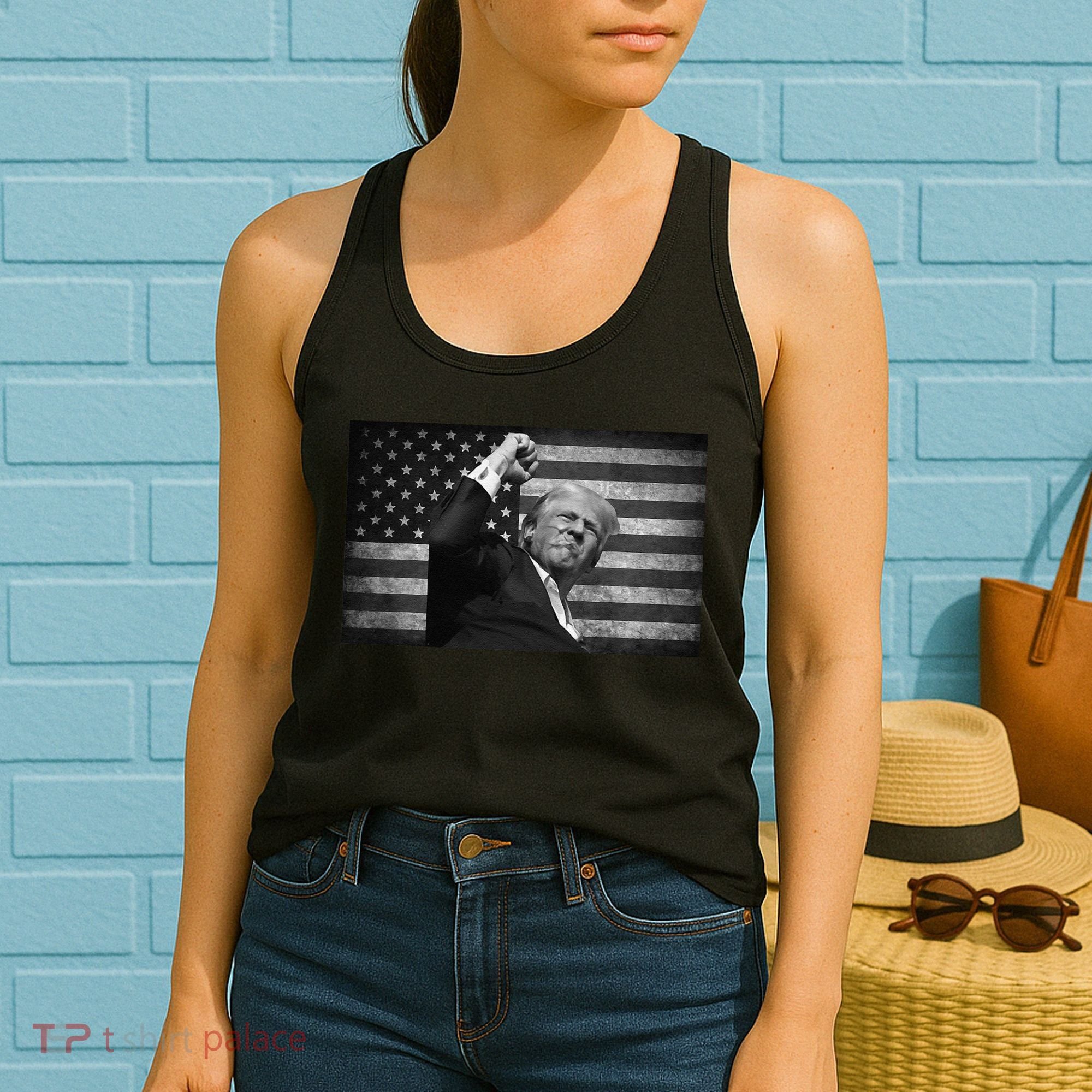 Donald Trump Fight For Freedom Women's Tank Top