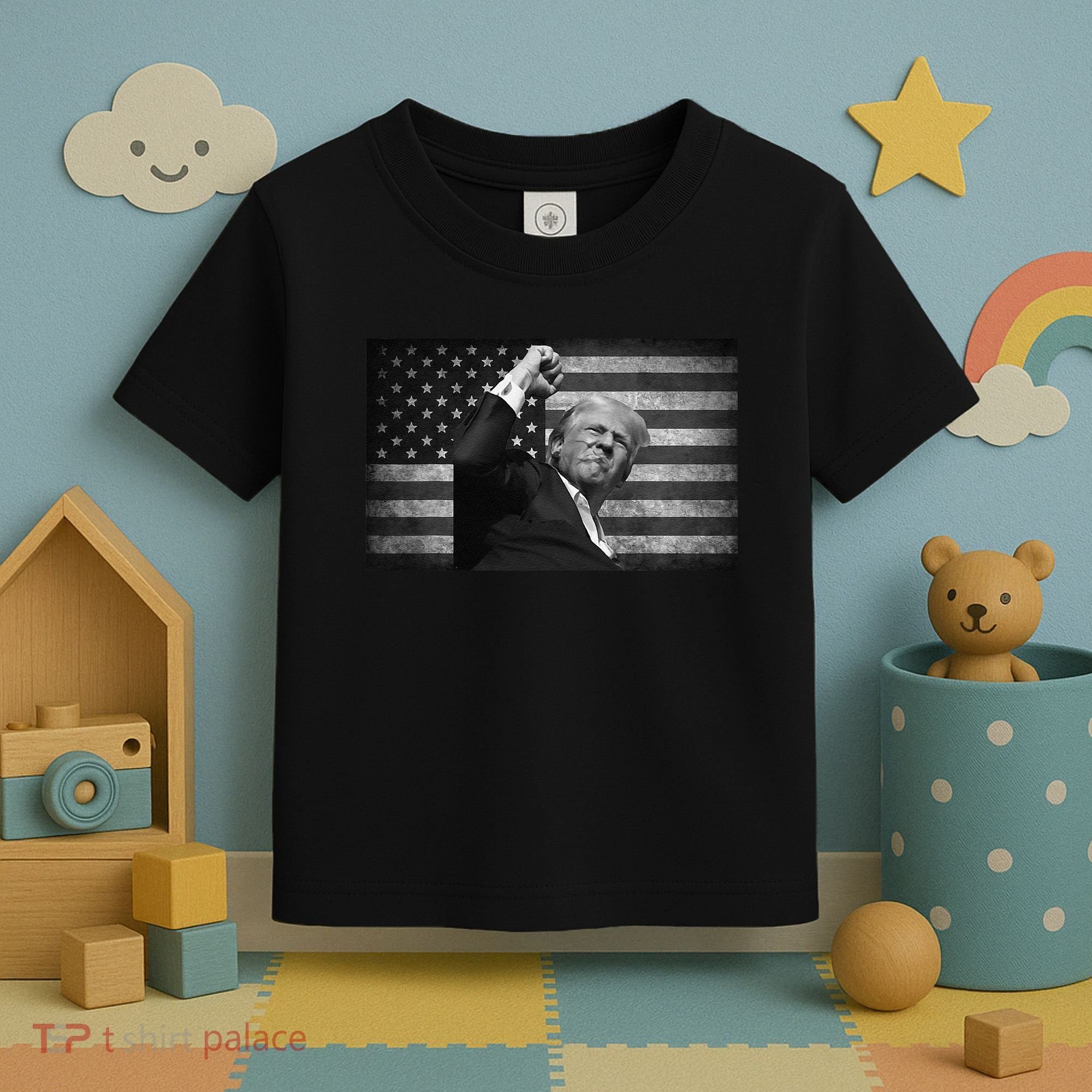 Donald Trump Fight For Freedom Toddler T-Shirt