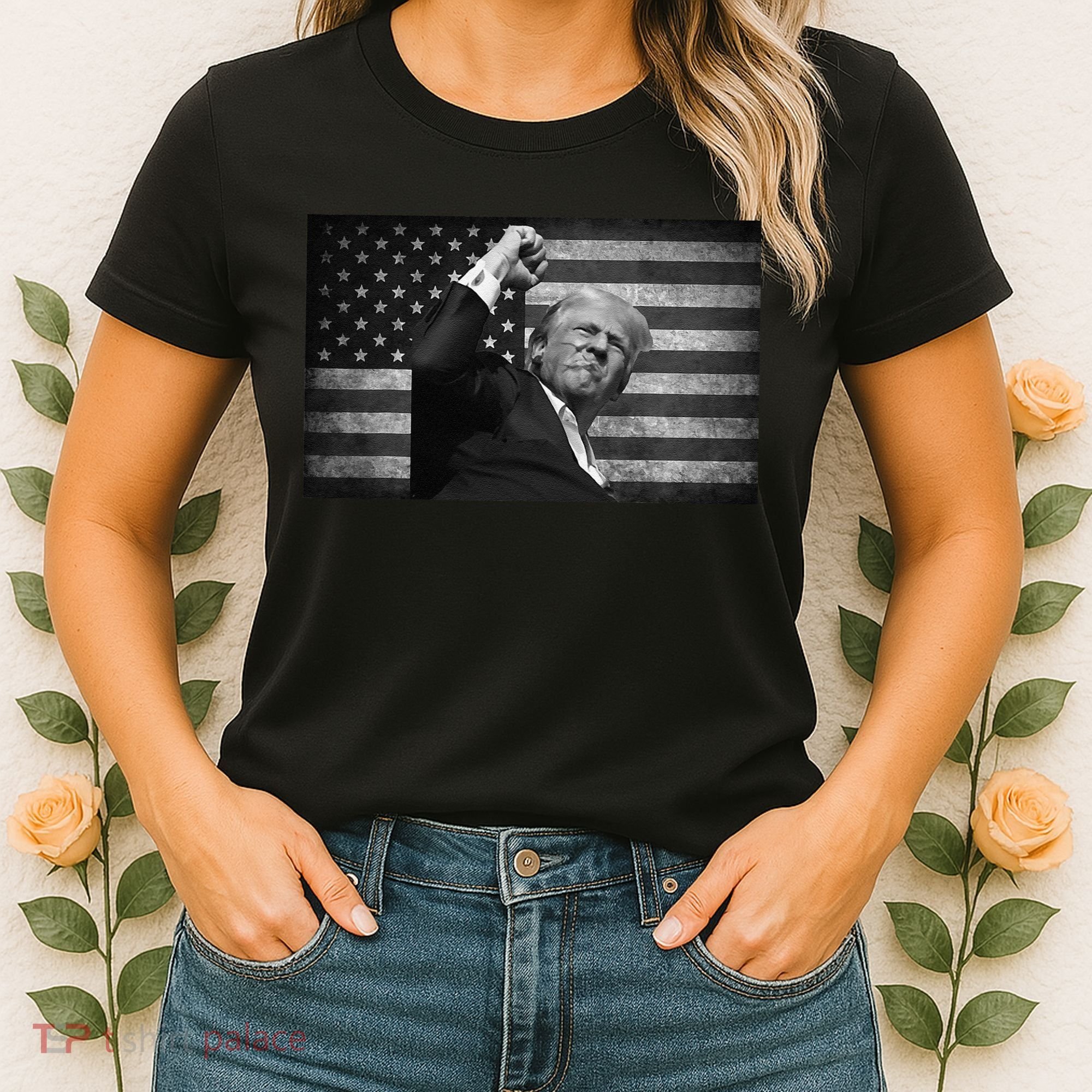 Donald Trump Fight For Freedom Women's T-Shirt