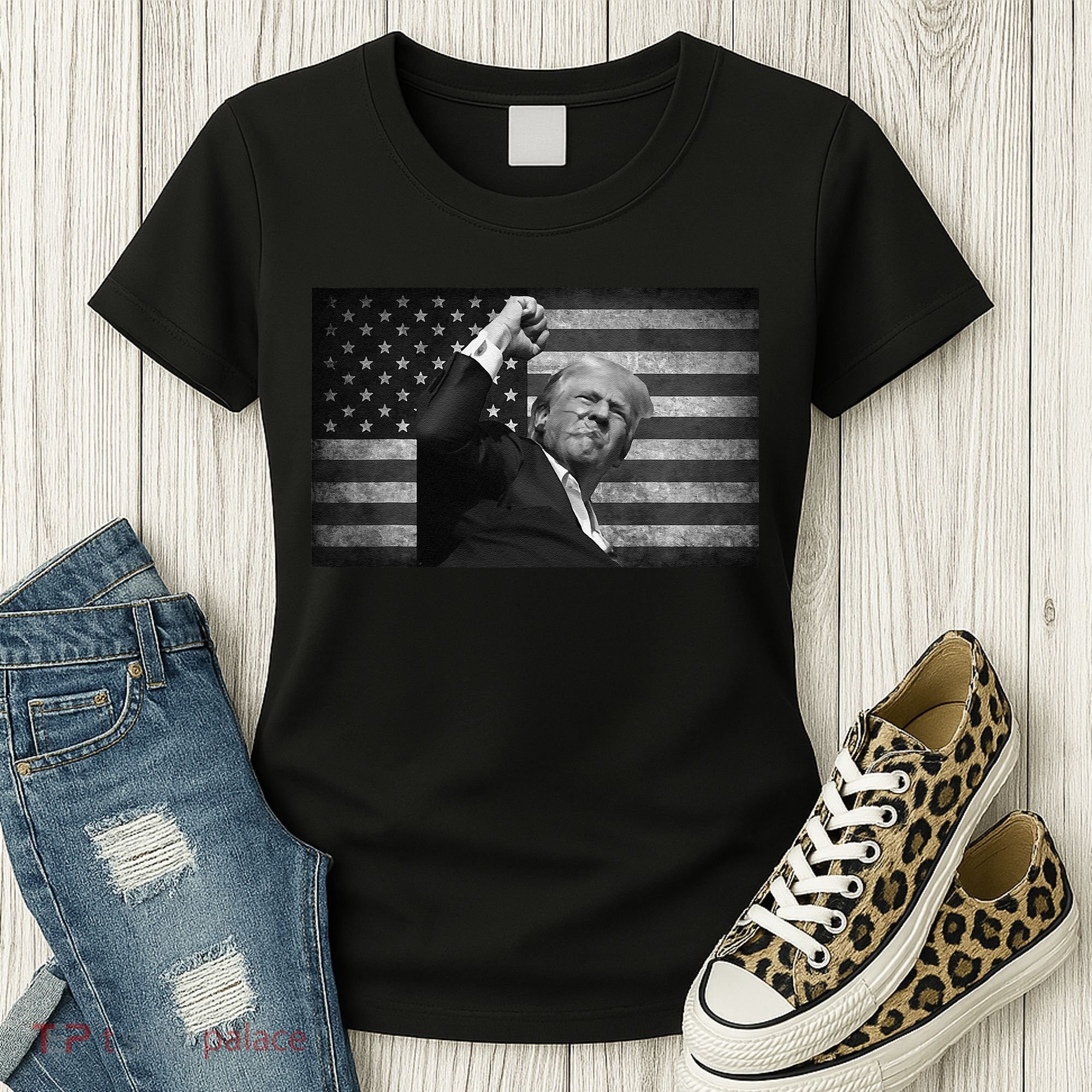 Donald Trump Fight For Freedom Women's T-Shirt