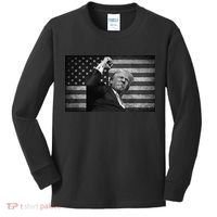 Donald Trump Fight For Freedom Kids Long Sleeve Shirt thumb 0