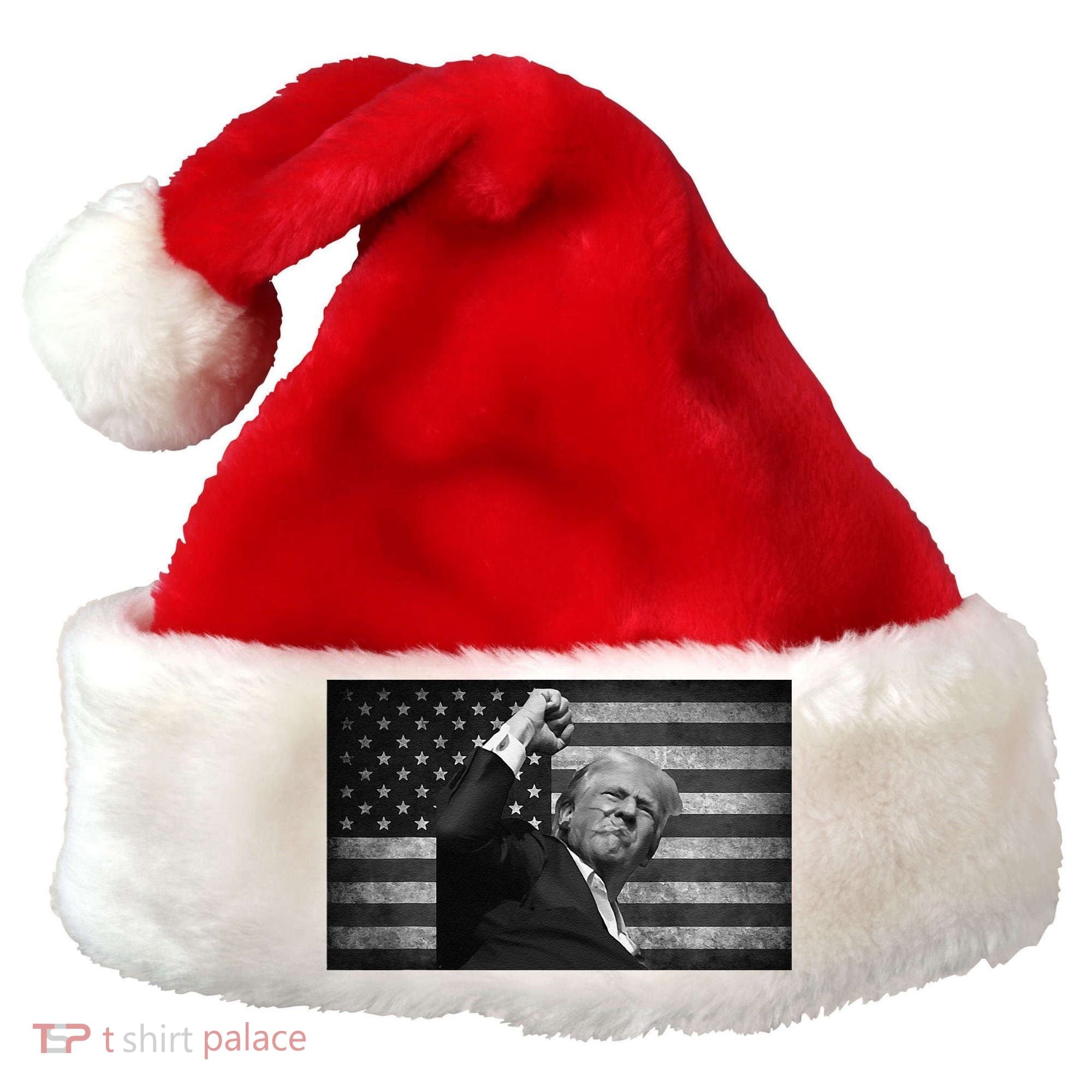 Donald Trump Fight For Freedom Santa Hat