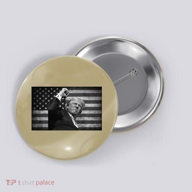 Donald Trump Fight For Freedom Button