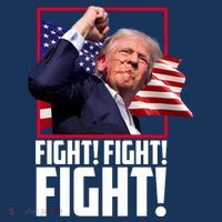 Donald Trump Fight Usa Pennsylvania Election Polo thumb 2