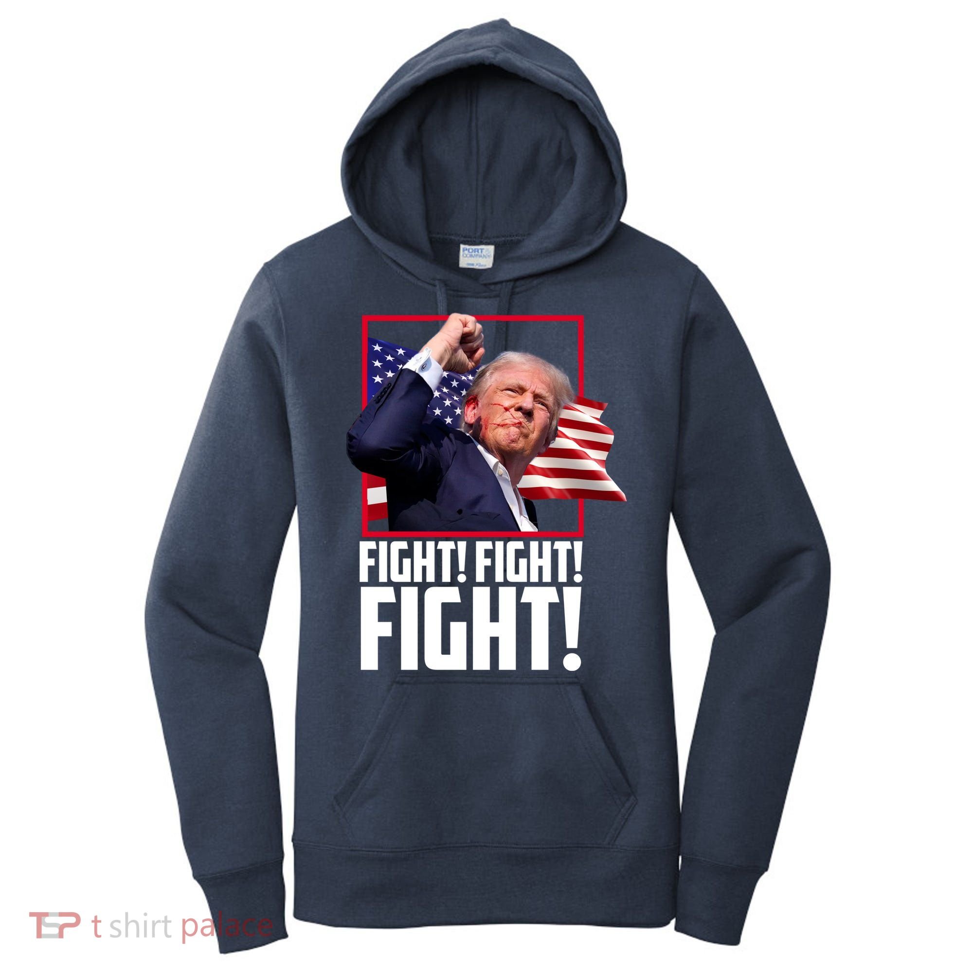 Donald Trump Fight Usa Pennsylvania Election Women's Hoodie