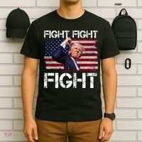 Donald Trump Fight Fight Fight T-Shirt thumb 6