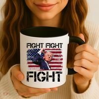 Donald Trump Fight Fight Fight Coffee Mug thumb 3