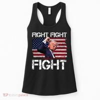 Donald Trump Fight Fight Fight Women's Tank Top thumb 0