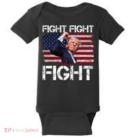 Donald Trump Fight Fight Fight Baby Bodysuit thumb 0