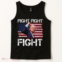 Donald Trump Fight Fight Fight Tank Top thumb 2