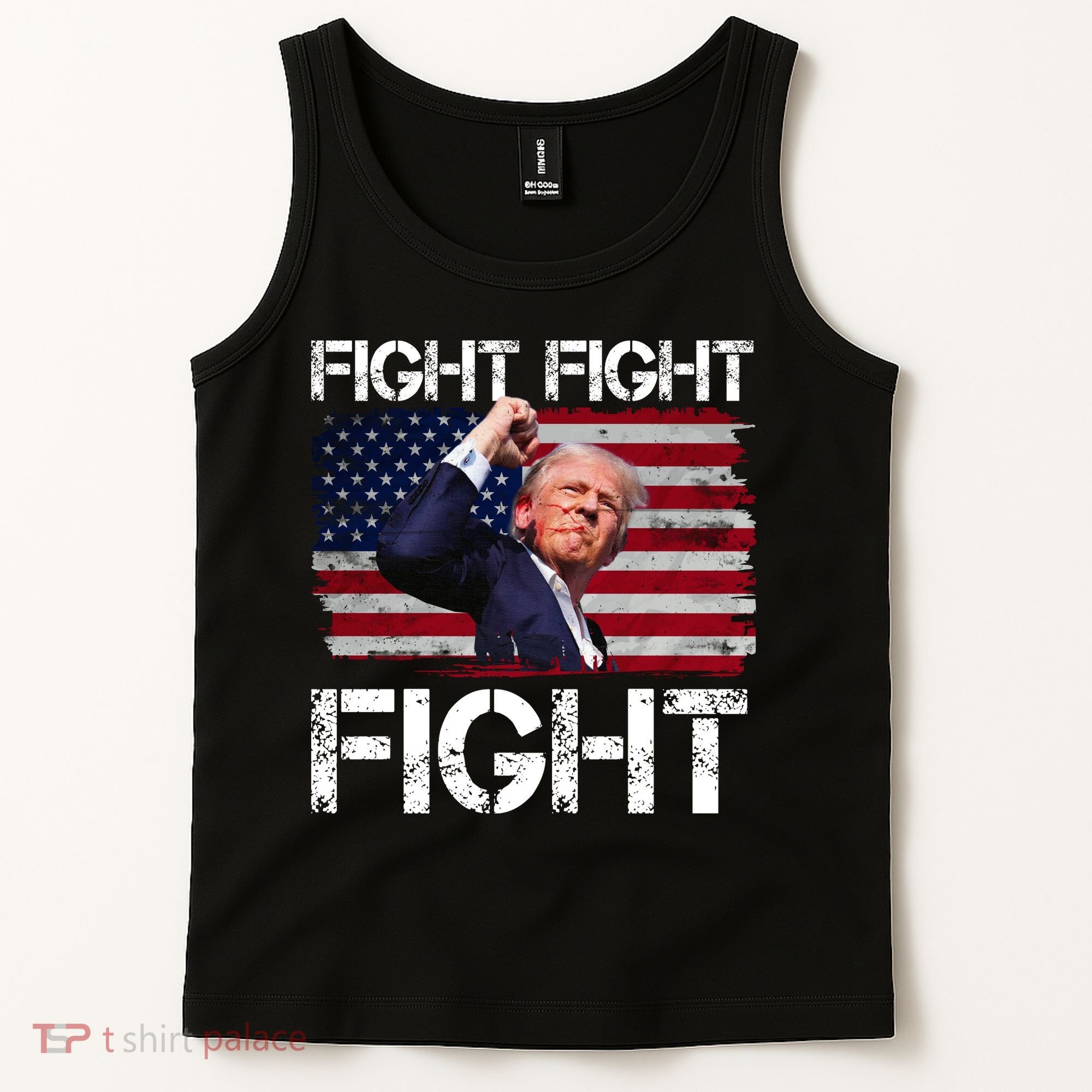 Donald Trump Fight Fight Fight Tank Top