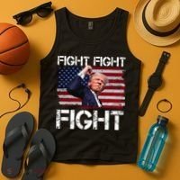 Donald Trump Fight Fight Fight Tank Top thumb 4
