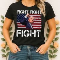 Donald Trump Fight Fight Fight Women's T-Shirt thumb 2