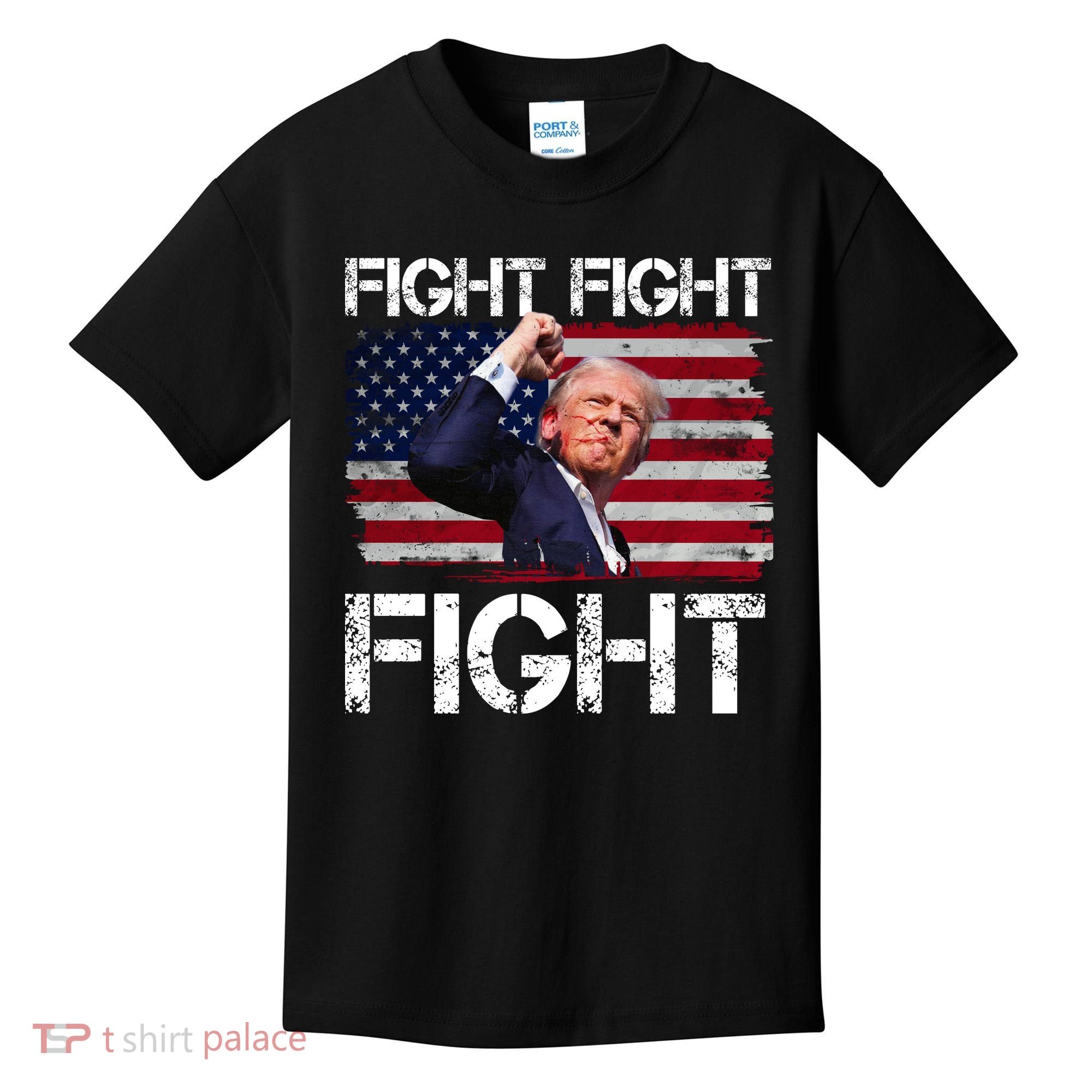 Donald Trump Fight Fight Fight Kids T-Shirt