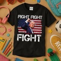Donald Trump Fight Fight Fight Kids T-Shirt thumb 3