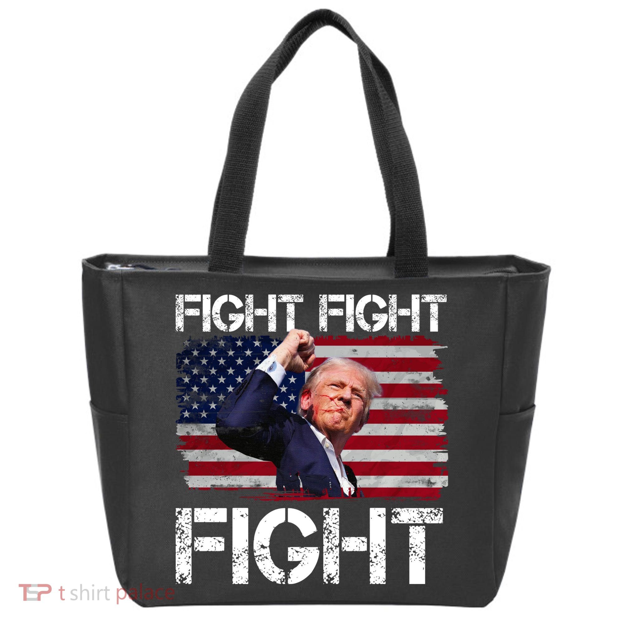 Donald Trump Fight Fight Fight Tote Bag