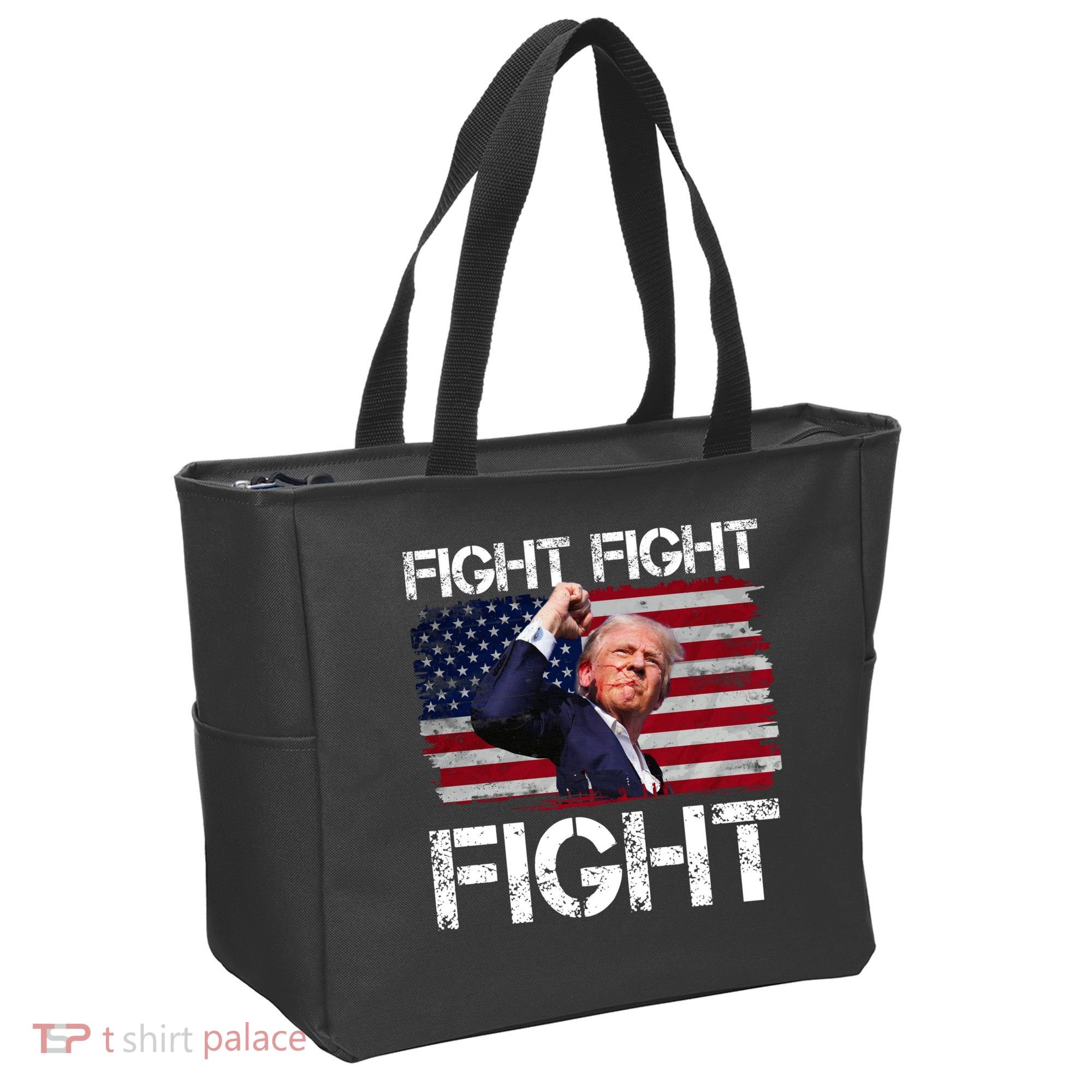 Donald Trump Fight Fight Fight Tote Bag