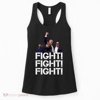 Donald Trump Fight Fight Fight Save America Women's Tank Top thumb 0