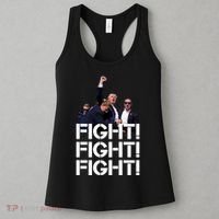 Donald Trump Fight Fight Fight Save America Women's Tank Top thumb 3