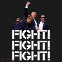 Donald Trump Fight Fight Fight Save America Women's Tank Top thumb 5
