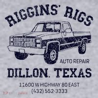 Dillon Texas Friday Night Football Player Fan Riggins Rigs Women's Sweatshirt thumb 2